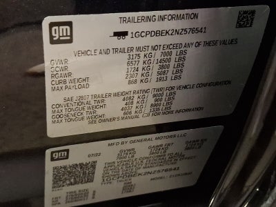 2022 Chevrolet Silverado 1500 Custom