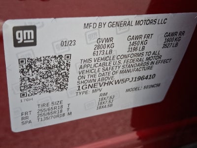 2023 Chevrolet Traverse LT Leather