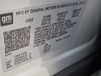 2022 GMC Terrain SLE