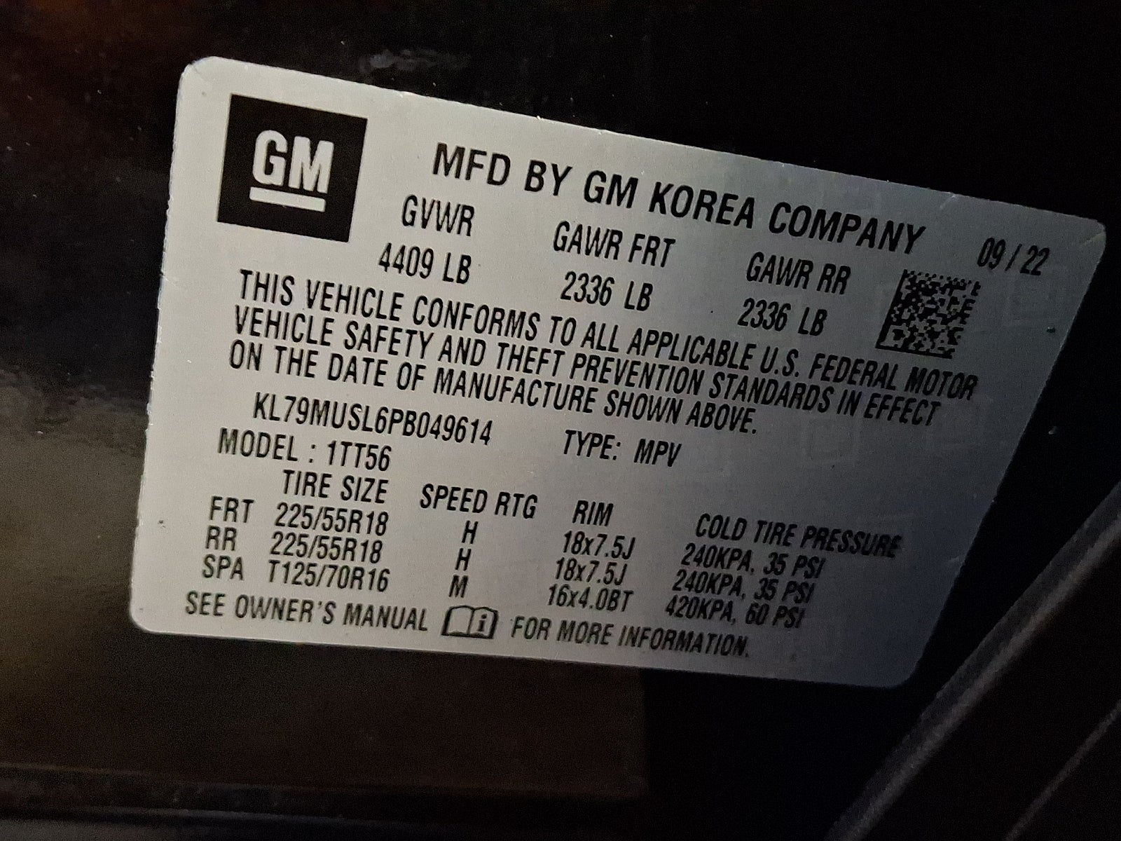 2023 Chevrolet Trailblazer RS