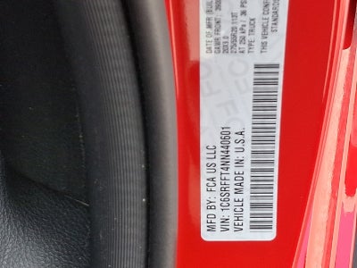 2022 RAM 1500 Big Horn