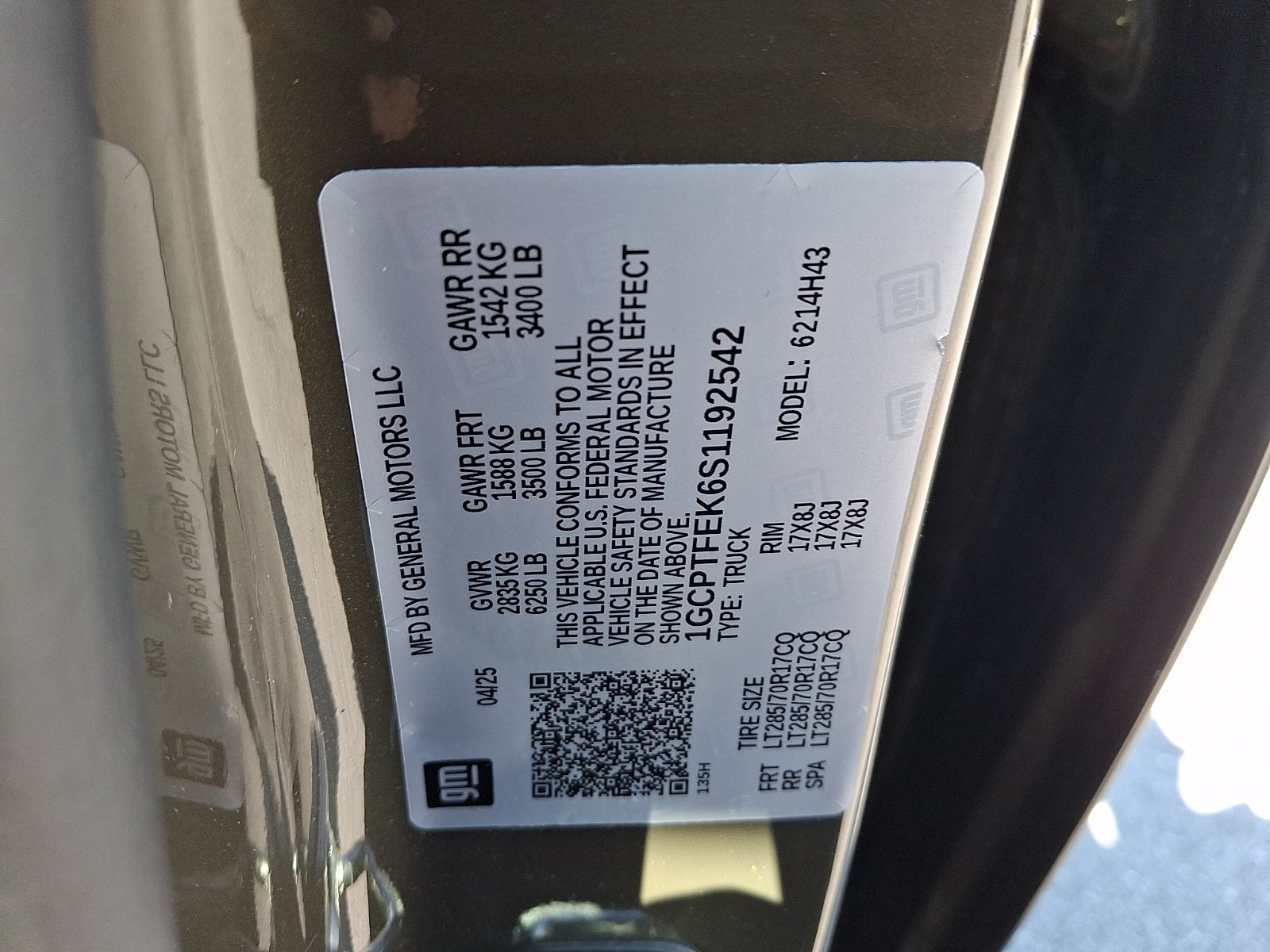 2025 Chevrolet Colorado ZR2