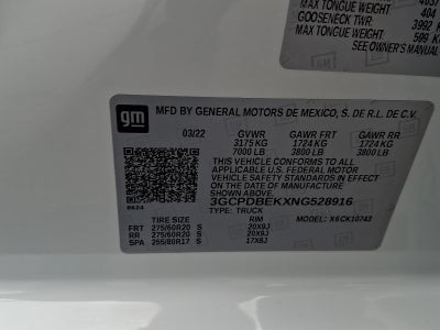 2022 Chevrolet Silverado 1500 Custom