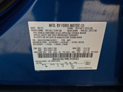 2021 Ford EcoSport SE