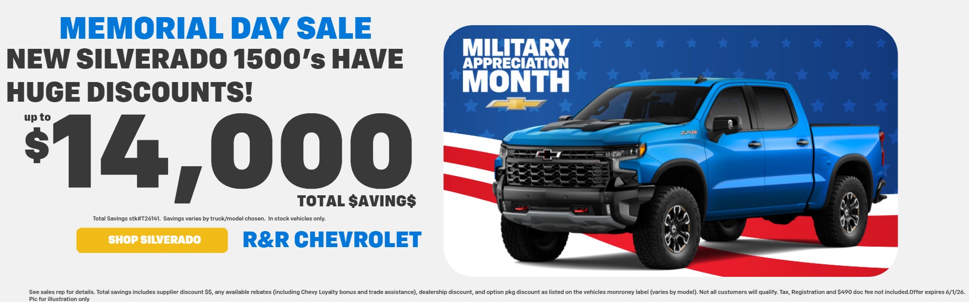 MEMORIAL DAY SILVERADO